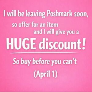 BUY BEFORE APRIL 1ST!!